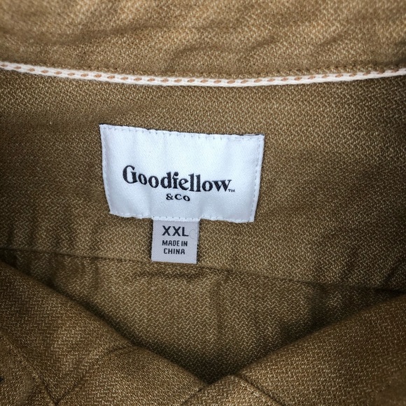 Goodfellow&Co Brushed Denim Casual Button Up Shirt - Picture 7 of 11